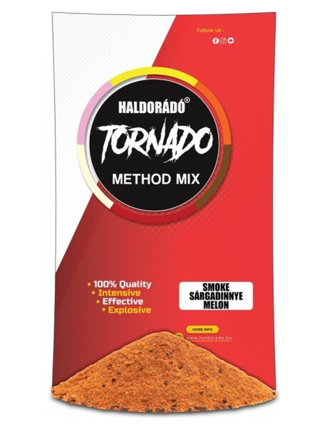 Haldorádó Method Mix Tornado Smoke 500g - Žlutý meloun,Haldorádó Method Mix Tornado Smoke 500g - Žlutý meloun