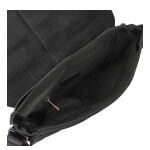 Trendy dámská crossbody taška Lira, černá