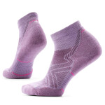 Dámské merino ponožky SMARTWOOL Women's Run Targeted Cushion Ankle Socks, Purple Dawn velikost: 38-41 (M)