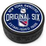 Mustang Puk New York Rangers NHL Original 6 Puck