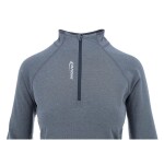 Mikina INOV-8 ACTIVE HZ MIDLAYER W 001444-gy-001 - Inov-8 Běžecká mikina INOV8 ACTIVE HZ MIDLAYER W - šedá Velikost textilu: 34