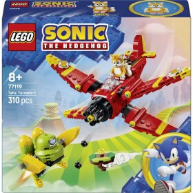 77119 LEGO® Sonic the Hedgehog Tails Tornado-1; stavebnice s hračkářem; sběratelské předměty z videoher; dárek pro děti od 8 let