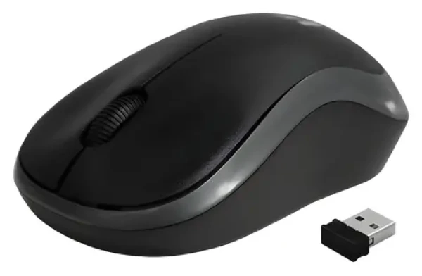 METEOR bezdrátová myš stříbrná / Myš / Optická / Bezdrátová (RBLMYS00050)
