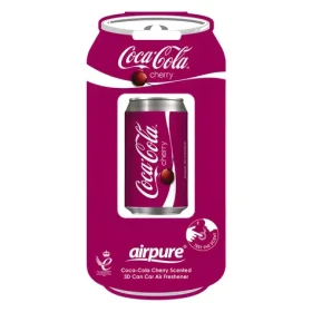 AIRPURE Vůně do auta 3D Coca-Cola Cherry / Design plechovka / Vůně třešeň