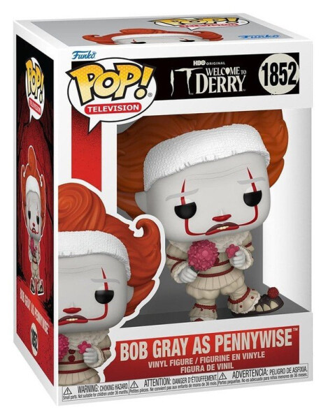 Funko POP TV: Welcome to Derry - Bob Gray as Pennywise #1852