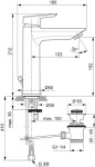 IDEAL STANDARD Umyvadlová baterie Grande, odtokovou soupravou, chrom A6563AA