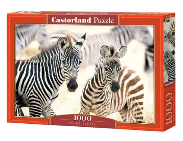 Castorland 105021 Mladé zebry