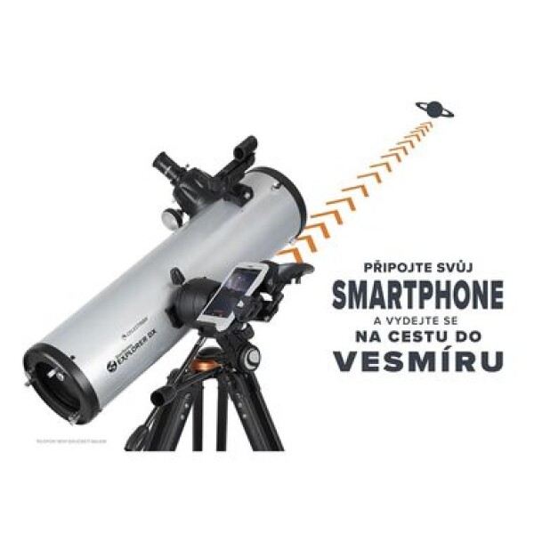 Celestron StarSense Explorer DX 130/650mm AZ / teleskop zrcadlový / průměr předního členu 130mm (22461)