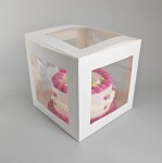 Dortisimo Dortový box na dorty s 5 okny (25 x 25 x 25 cm)