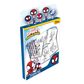Spidey omalovánky s pastelkami - EPEE