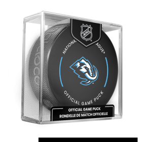 Inglasco / Sherwood Puk Utah Mammoth NHL Official Game Puck 2024-2025