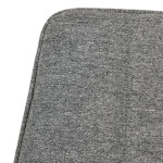 Jídelní židle, šedá, látka, DCL-379 GREY2