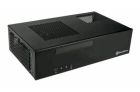 SilverStone ML09B Milo černá / Mini-ITX / 2x USB 3.0 / 1x 120mm / bez zdroje (SST-ML09B)
