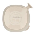 B.box 101746 Silikonová miska s víčkem a přísavkou 300 ml - béžová