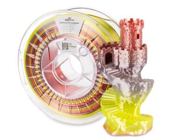 PLA SILK RAINBOW filament Earth Blend 1,75 mm Spectrum 1 kg