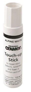 SAPHO - TOUCH-UP STICK opravný lak se štětečkem 12ml, bílá CA-15080