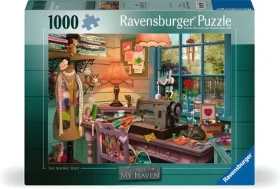 RAVENSBURGER Puzzle My Haven č.4: Šicí koutek
