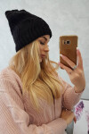 Fleecová čepice Sylwia K244 černá UNI