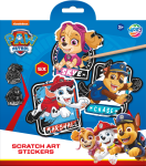Vyškrabávací obrázky Tlapková patrola - samolepky 5 ks - Craft Creative
