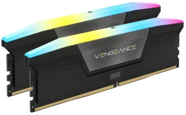 Corsair Vengeance RGB 32GB (2x 16GB) DDR5 7200MHz / CL34 / DIMM / XMP / 1.45V (CMH32GX5M2X7200C34)
