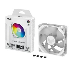 ASUS TUF GAMING TR120 ARGB bílá / 120mm / Hydraulic bearing / 2000 RPM / 77.4 CFM / 29 dB (90DA0093-B09000)