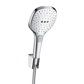 HANSGROHE - Raindance Select E Set sprchové hlavice, 3 proudy, držáku a hadice, bílá/chrom 26720400