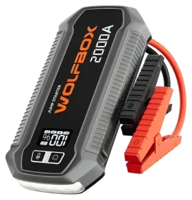 Wolfbox MegaVolt 12 / Startovací zdroj / 12 V / 2 000 A / 16 000 mAh / powerbanka 30 W (MegaVolt 12)