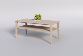 ARTEN (NANO Systems s.r.o.) Bukový konferenční stolek TALO-STL1 100 (Bezbarvý lak)