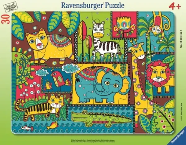 Ravensburger Puzzle: Zvířátka v džungli