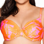Horní díl plavek 214 orange - AVA oranžová 75/G