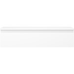 MEXEN/S - Orio koupelnová skříňka pod umyvadlo 100 cm s deskou, 1 šuplík, bílá mat 91A10-10023-1-BFC01