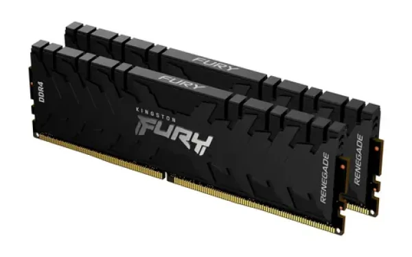Kingston FURY Renegade Black 32GB (2x 16GB) DDR4 4000MHz / CL19 / DIMM / 1.35V / Non-ECC / Un-Registered / 1Gx8 (KF440C19RB1K2/32)