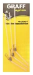 Graff Průjezd zahnutý Specialist 15cm 3ks Transparentní (RB22040-15-T)