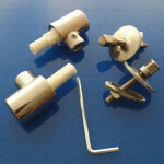 GEBERIT - K.ND Klouby nerez pozvolné, panty k sedátku iCon, 4U, Renova Nr.1 598134000 598134000