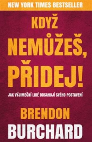 Když nemůžeš, přidej Brendon Burchard