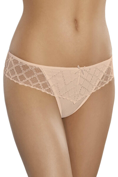 Dámská tanga model 17513287 beige Gabidar Barva: Béžová, Velikost: