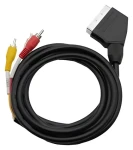 AMIKO / Propojovací kabel / 3× RCA – SCART / 2 m (5412810280360)