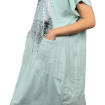 HOSH Dámské šaty Sora Velikost: UNI, Barva: Červená