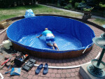 Crystalpool Výměna fólie u nadzemních bazénů(rozměr 7,3x3,7m) C69366L