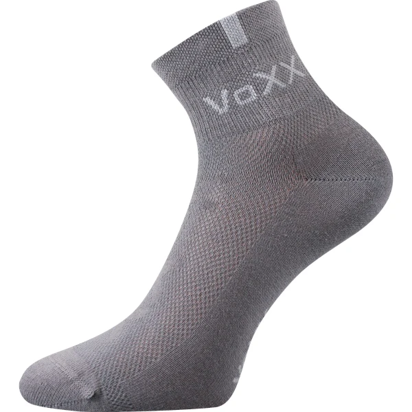 VOXX Ponožky sportovní bavlněné FREDY šedé (3 páry) 35-38 101021