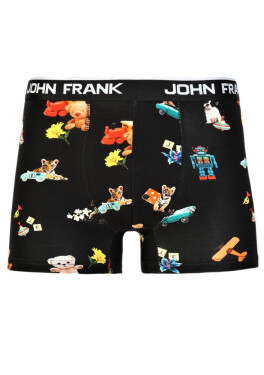 Pánské boxerky Černá John Frank