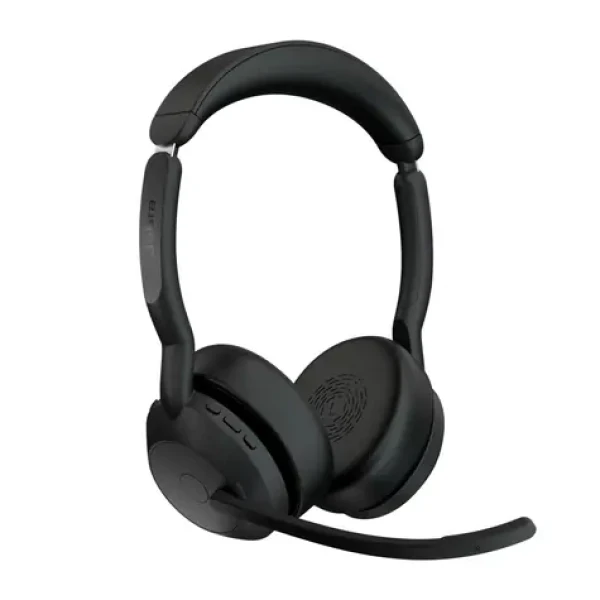 Jabra Evolve2 55 černá / Sluchátka / mikrofon / ANC / USB-C / Bluetooth / stojánek / UC Stereo (25599-989-889)