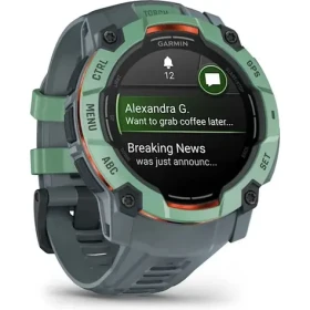 Garmin Instinct 3 AMOLED 50mm neotropic s twilight páskem / chytré hodinky / GPS / BT / měření denní aktivity / 10 ATM (010-03020-01)