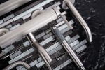 REA - Vanová nástěnná baterie Argon Brush Nickel REA-B6452