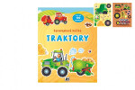 Samolepková knížka Traktory