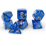 Sada kostek Brush Polyhedral Wavebreak/gold - 7 kusů