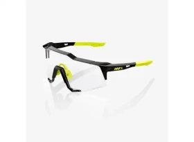100% Speedcraft sportovní brýle Gloss Black/Photochromic