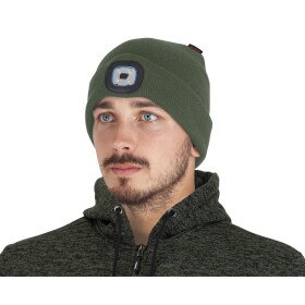 Bennon Čepice LUMOS USB LED Hat nabíjecí zelená