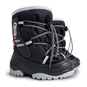Demar Happy Eskimo 4035 C Dětské sněhule černé 28-29 4035C_28-29