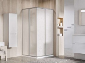 RAVAK - Supernova Sprchový kout 90x90 cm, satin/Pearl 14V70UO211S